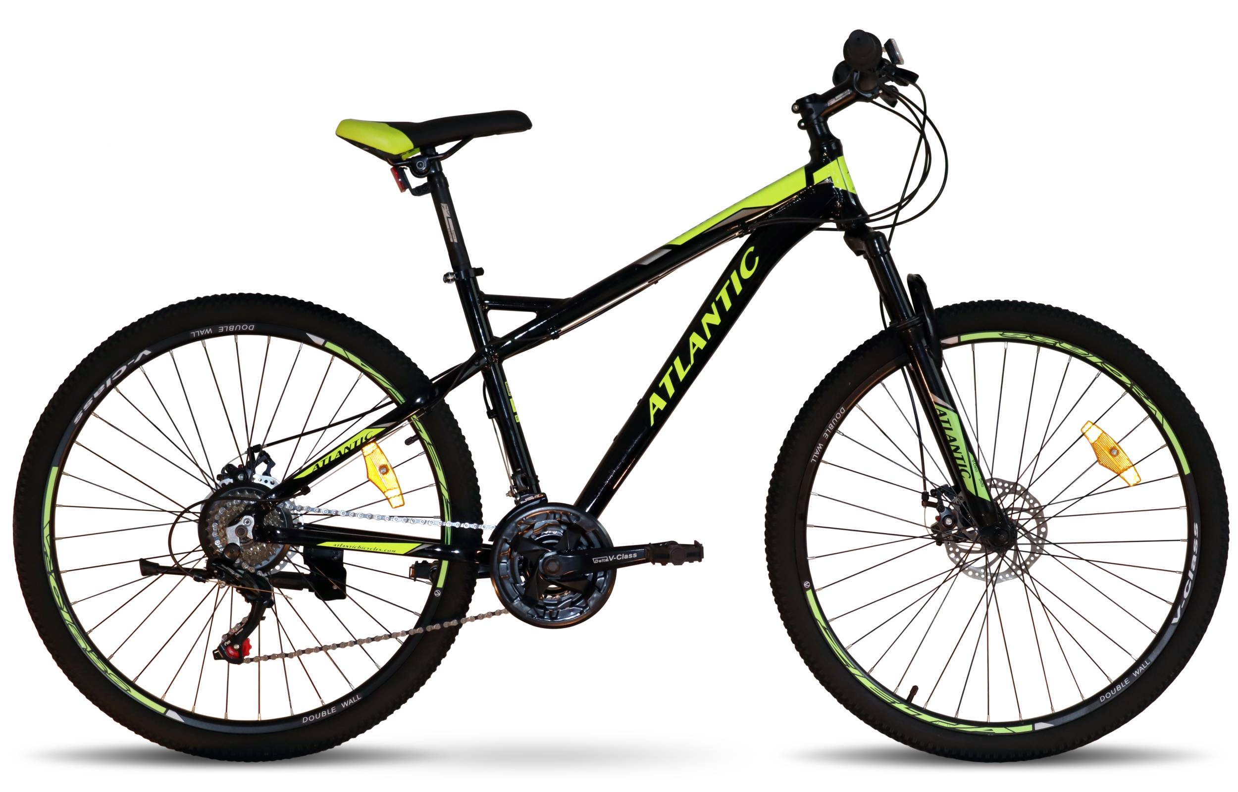 Фотография Велосипед Atlantic Rekon NX 29" размер L рама 19" 2022 черно-зеленый